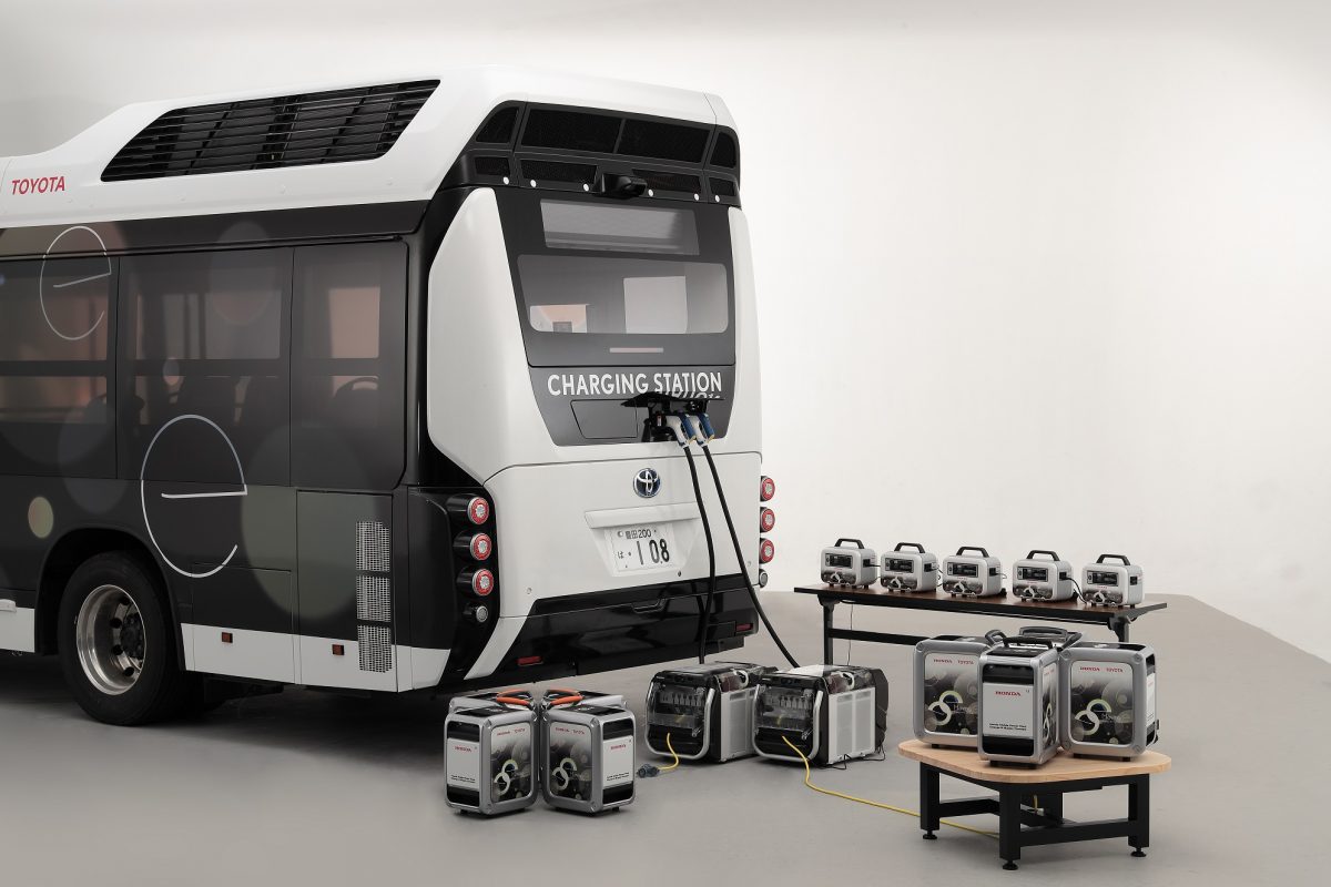 Toyota and Honda develop mobile power generation and output system that can deliver electricity during emergencies