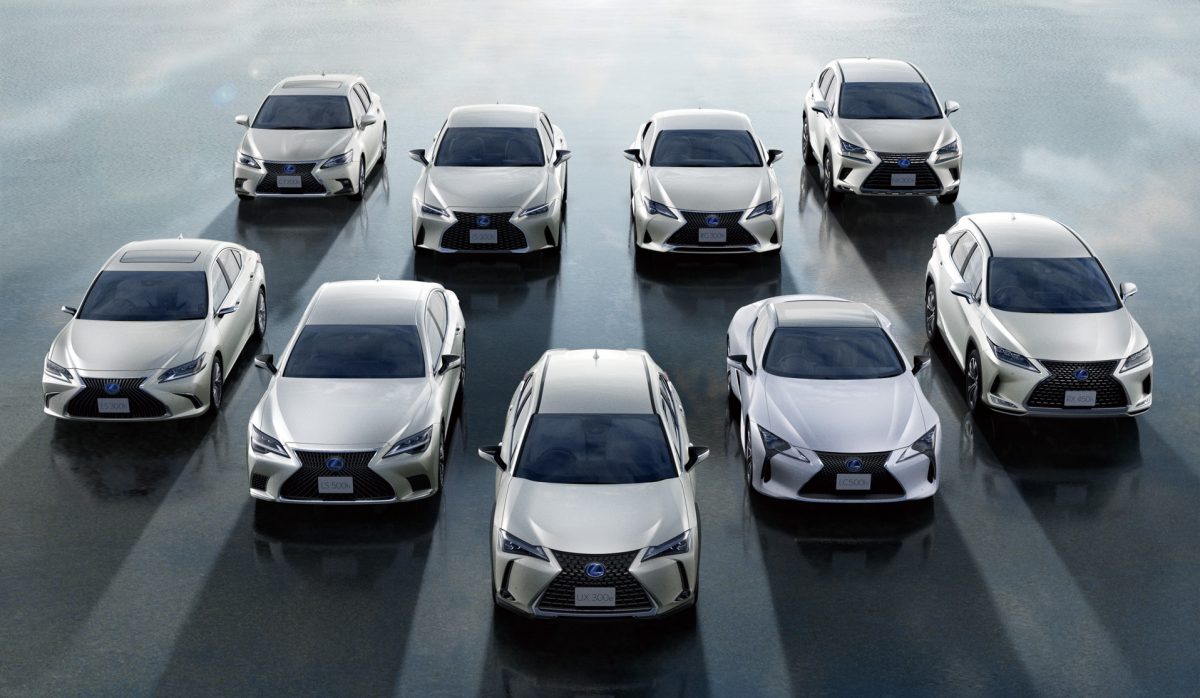 Lexus Achieves Cumulative Global Sales of 2 Million Electrified Vehicles