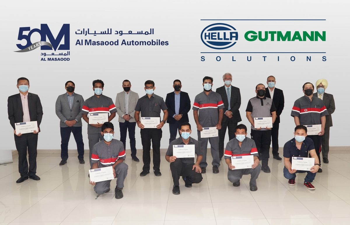 Al Masaood Automobiles partners with Hella Gutmann In technical vocational training programme