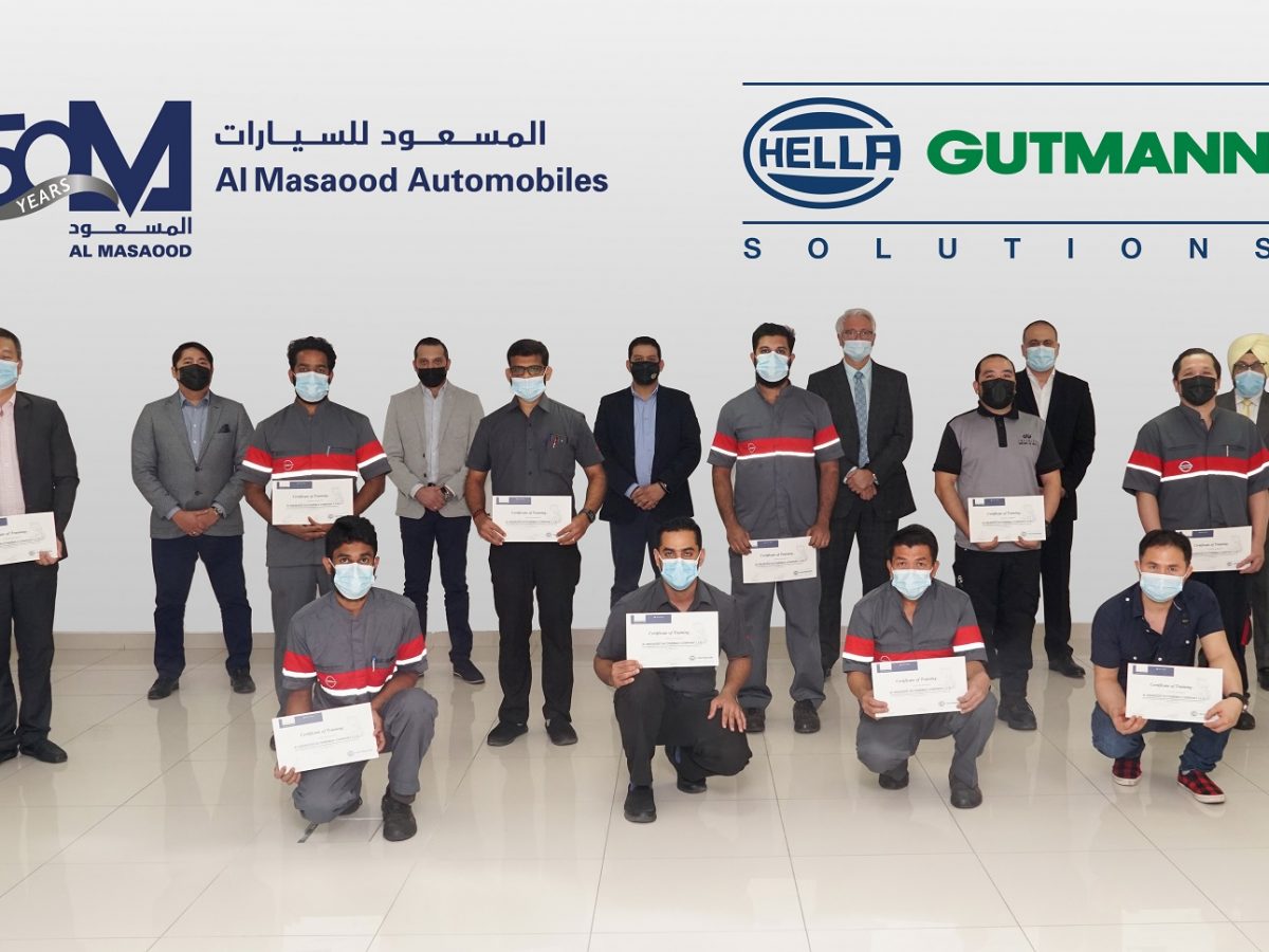 Al Masaood Automobiles partners with Hella Gutmann In technical vocational training programme