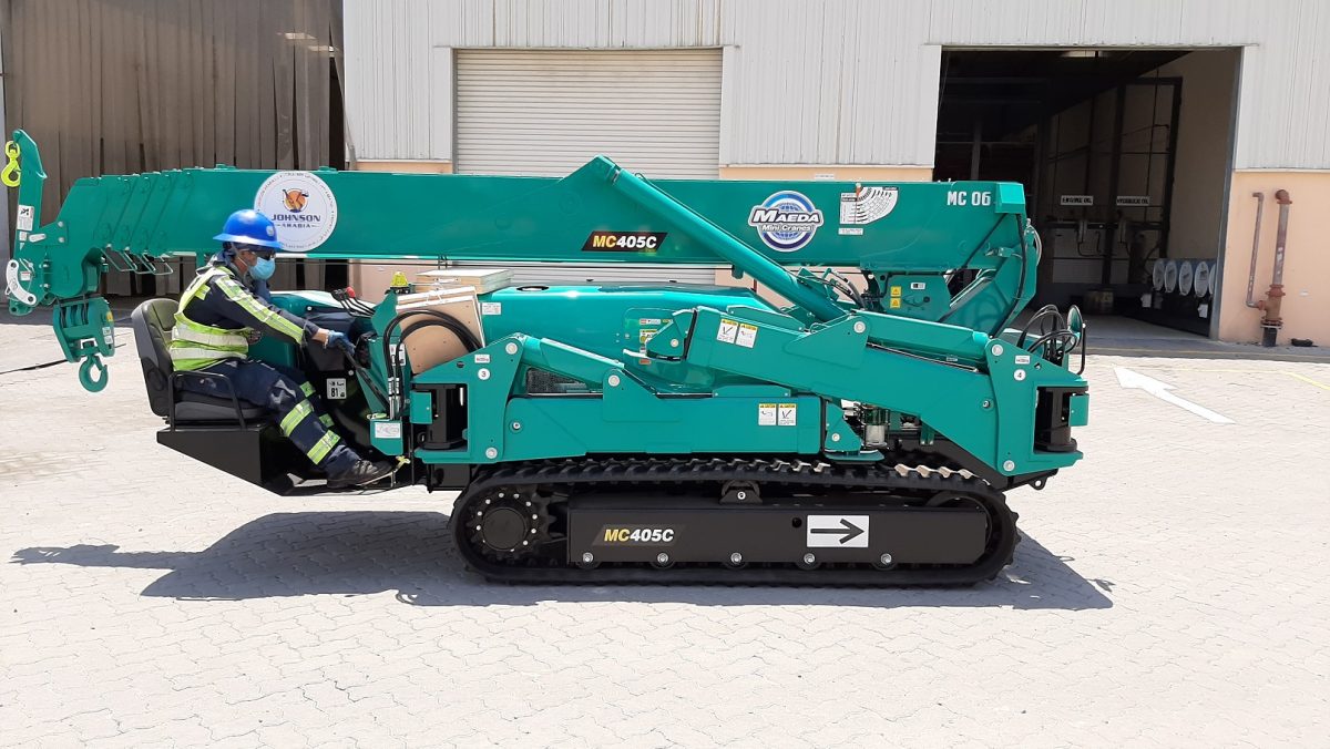 Johnson Arabia expands fleet with Maeda spider cranes