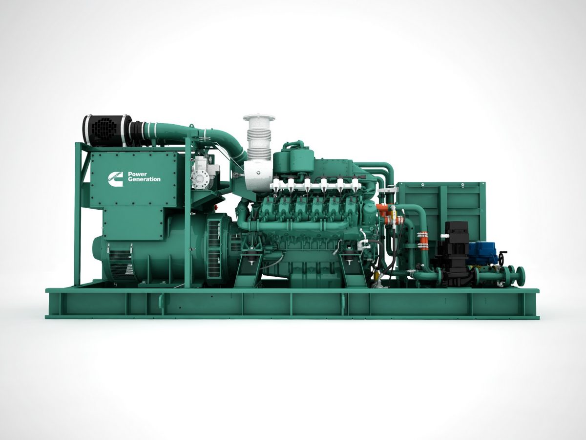 Cummins secures first project win for its new gas-powered C25G generator