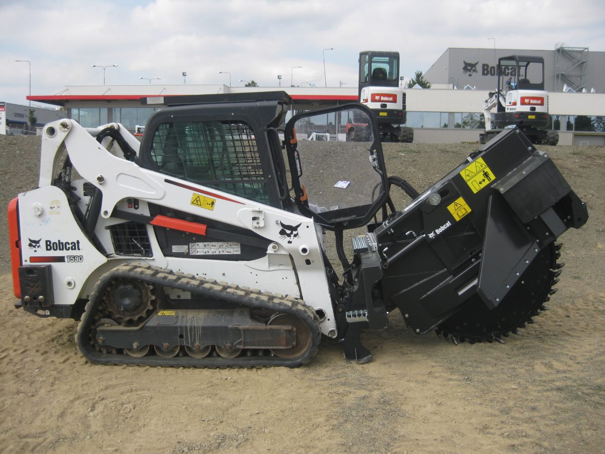 Bobcat launches self-levelling wheel saw for skid-steer and compact tract loaders