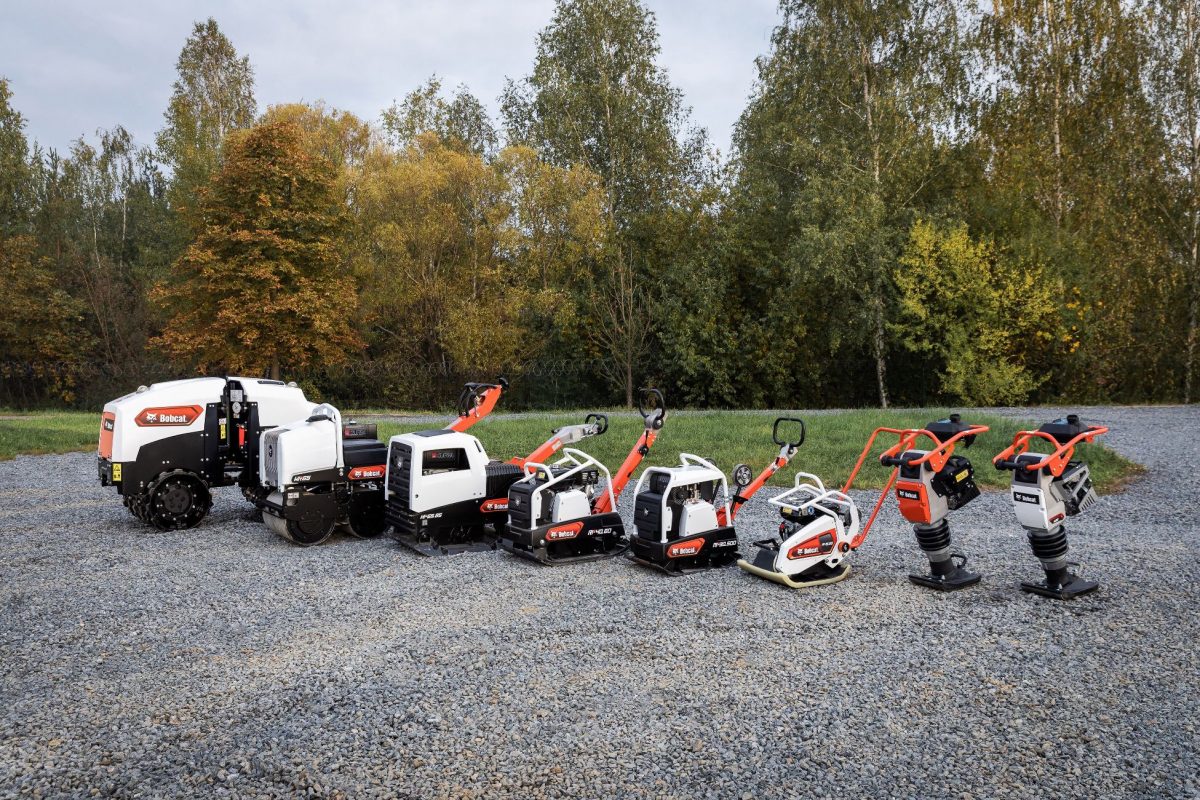 Bobcat Rolls Out New Light Compaction Product Range