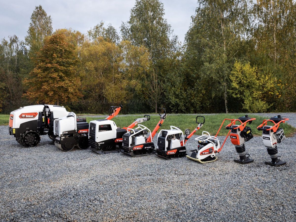 Bobcat Rolls Out New Light Compaction Product Range