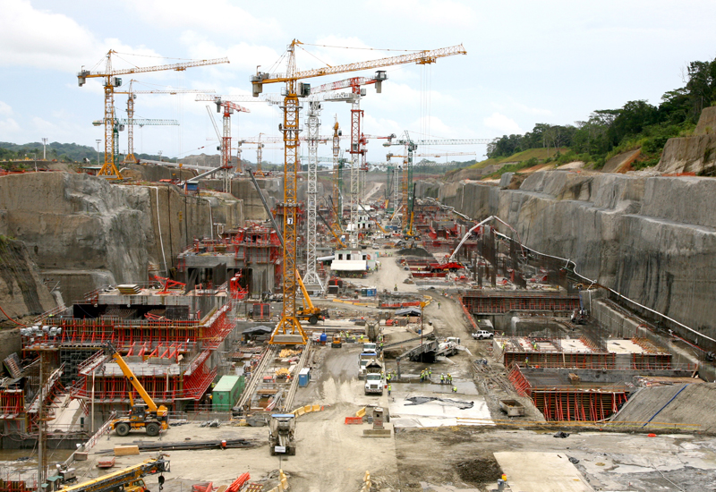 Potain cranes work on $5bn Panama Canal project