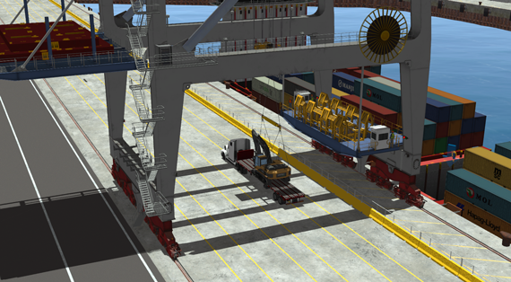 CM Labs launches ship-to-shore (STS) crane simulator training pack