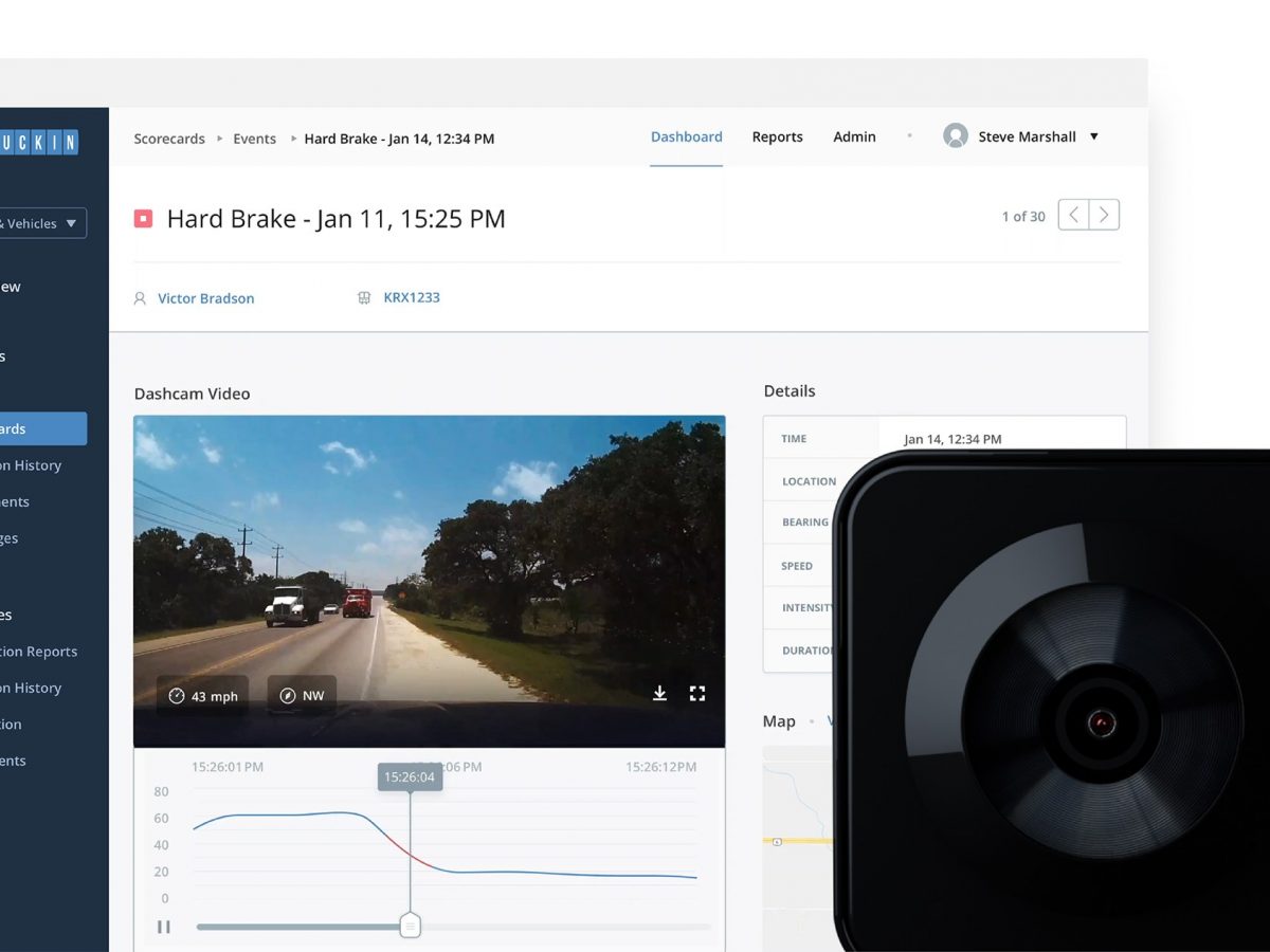 KeepTruckin launches smart dashcam for truck fleets