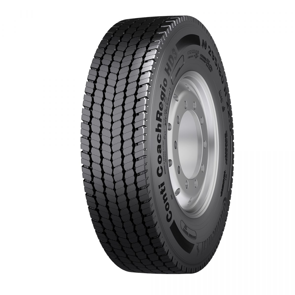 Continental’s Conti CoachRegio tyres for intercity buses increase grip and curve stability on dry and wet roads