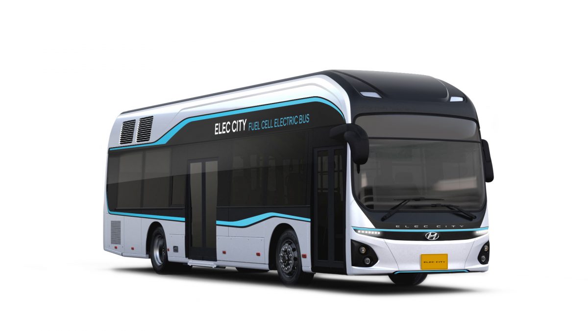 Hyundai to launch FCEV bus that can charge in 15 minutes and purify air as it moves