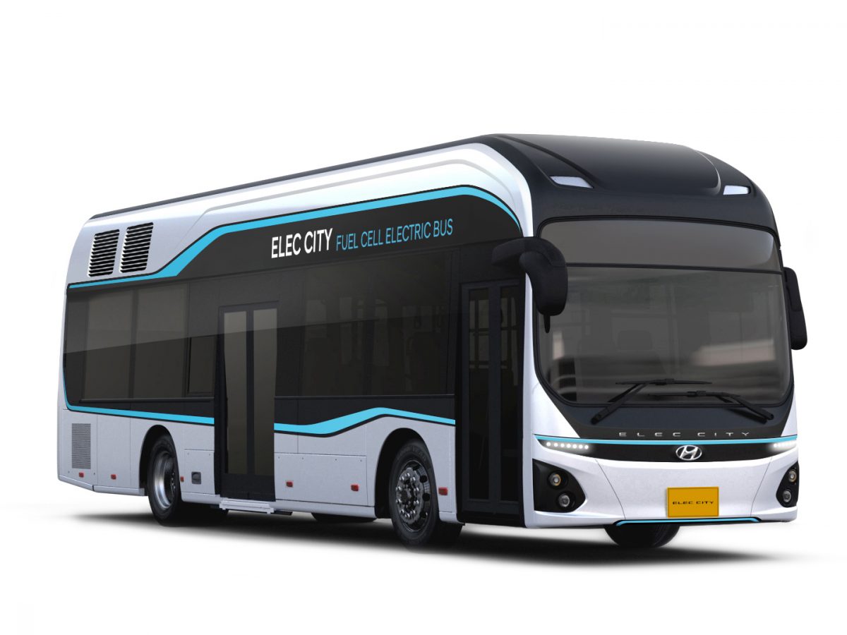 Hyundai to launch FCEV bus that can charge in 15 minutes and purify air as it moves