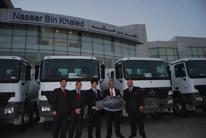 Mercedes-Benz mixers make waves in Qatar