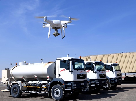 Dubai RTA automates field inspection of trucks using drones