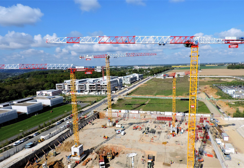 Saudi-owned Raimondi supplies six cranes for French uni project