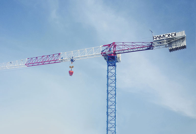 Raimondi unveils MRT159 topless cranes in Istanbul