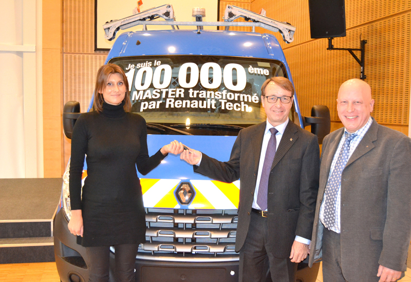 Renault Tech delivers 100,000th converted Master