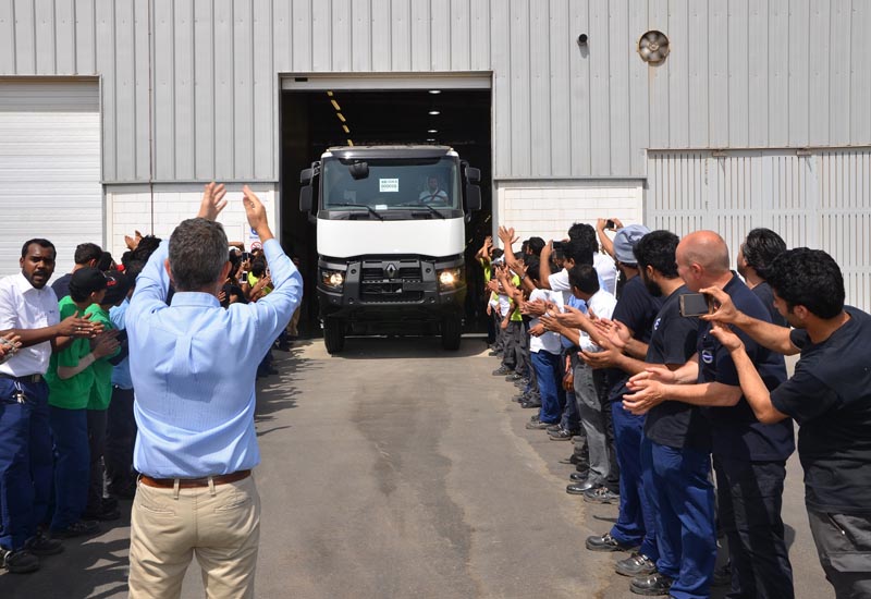 First Saudi-built Renault Truck rolls off the line