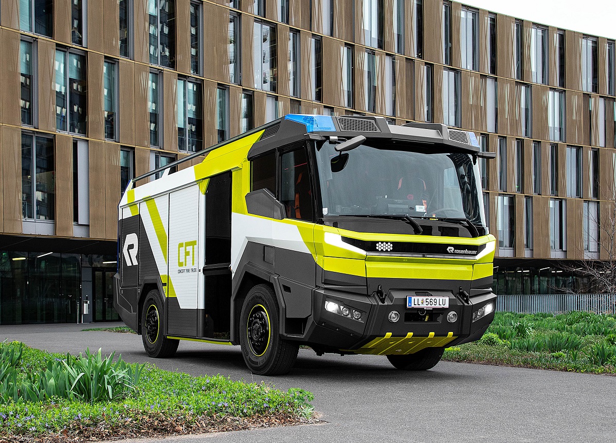 Volvo Penta to develop electric driveline for Rosenbauer fire truck