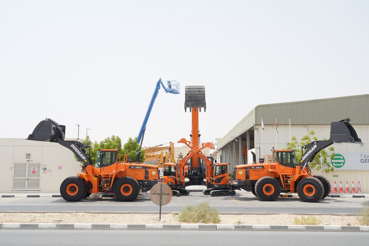 German Gulf Enterprises expands rental offering with Doosan excavators and wheel loaders