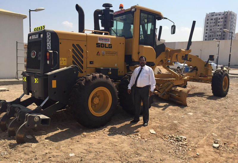 SDLG marks double motor grader milestone in Oman