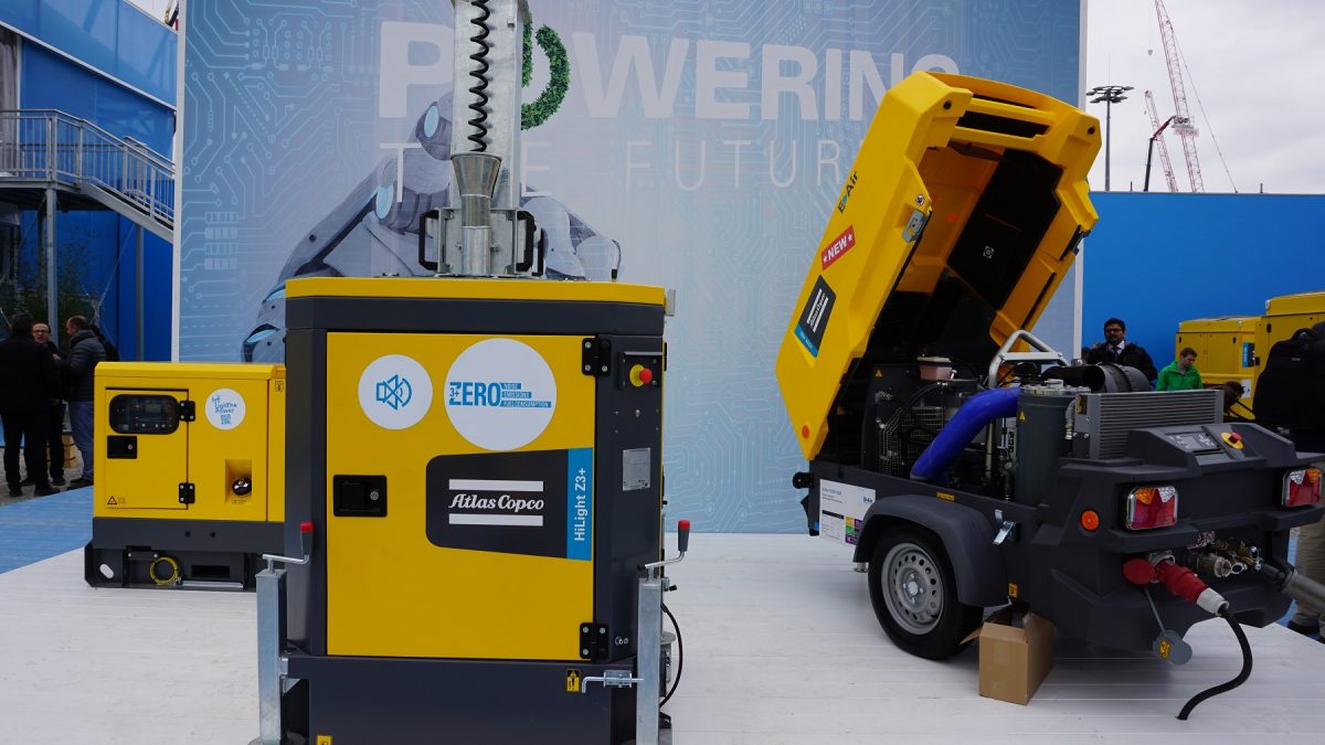 Pictures: Atlas Copco at bauma 2019