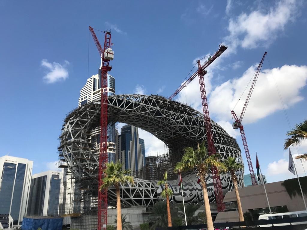 SMIE ProSite manages cranes at Dubai Museum of the Future construction site