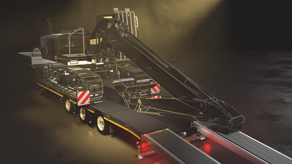 Pictures: The Goldhofer Stepstar semi lowloader