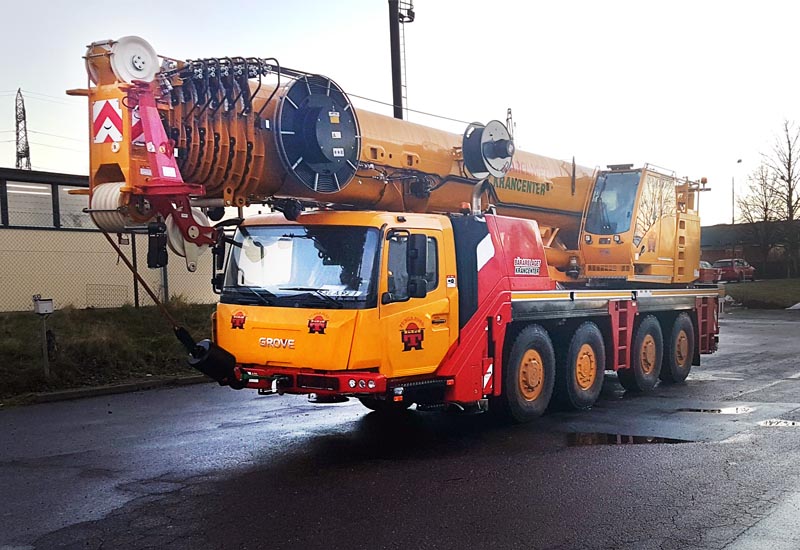 First Grove all-terrain crane equips Samson rope