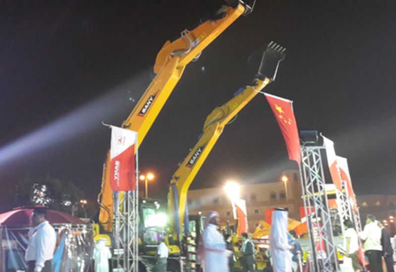 Sany courts new business at The Big 5 Saudi 2014