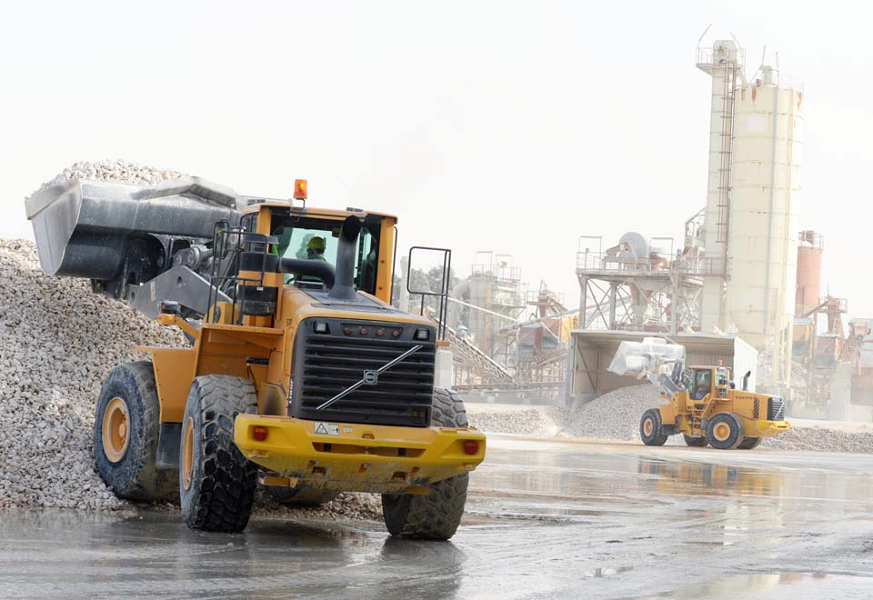 Dammam’s Saudi Dolomite praises its fleet of Volvo CE machines