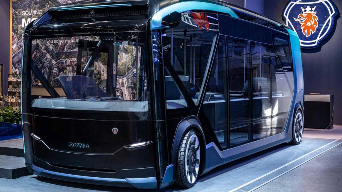 Scania unveils NXT urban transport concept