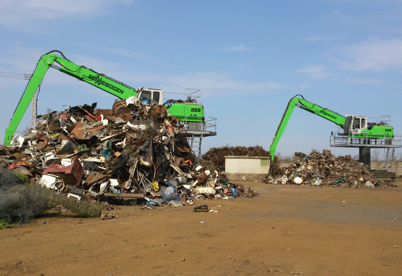 Scrapyard enlists the long arm of the SENNEBOGEN