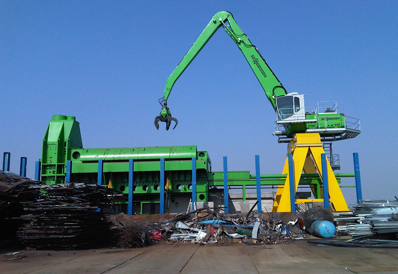 Italian scrapyard puts Sennebogen 860 on stilts