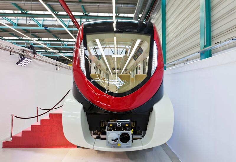 Siemens presents metro train to Riyadh authority - PMV Middle East