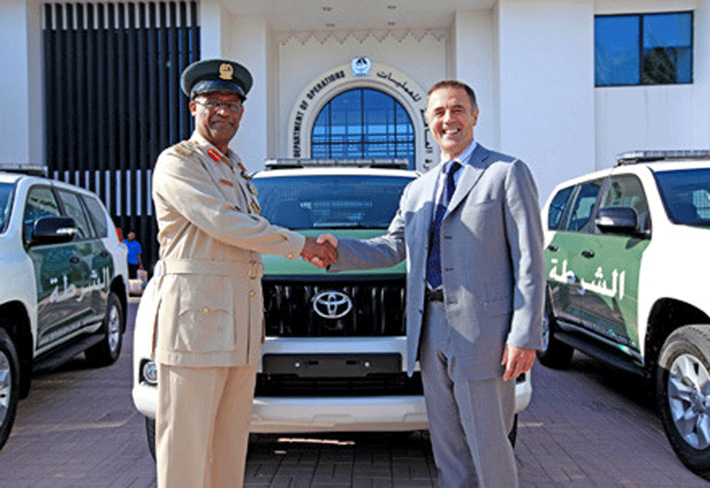 Al-Futtaim hands over 35 vehicles to Dubai Police