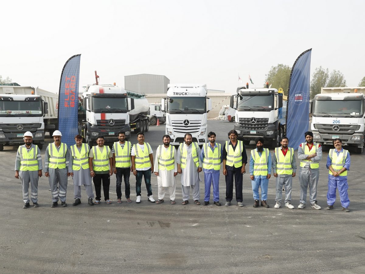 Emirates Motor Company Commercial Vehicles awards winners of Fleetboard Driving Championship 2019