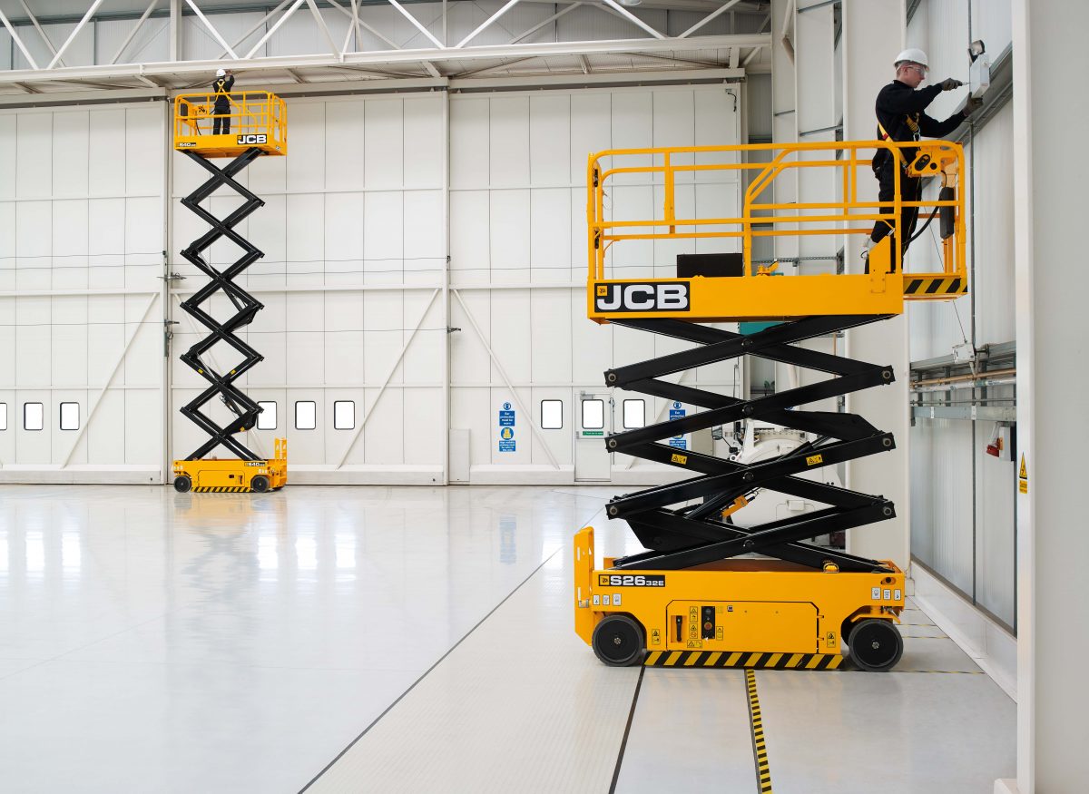 JCB launches electric aerial work platforms powered by lithium ion batteries