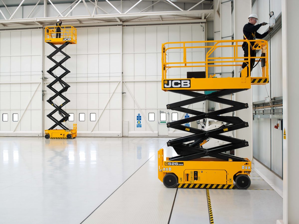 JCB launches electric aerial work platforms powered by lithium ion batteries