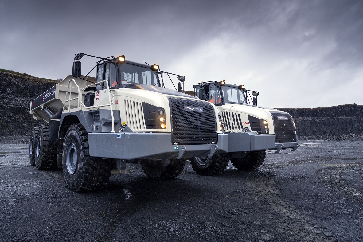 Terex to start delivering Stage V TA300 and TA400 articulated haulers to customers in March 2021