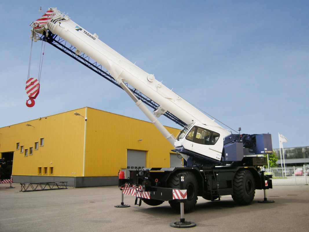 First Japanese Tadano GR-700EX-4 rough terrain crane reaches Europe