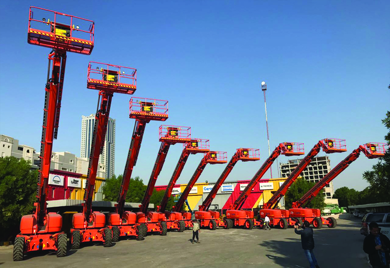 Saudi's Bin Quraya Rental receives delivery of Genie boom-lifts