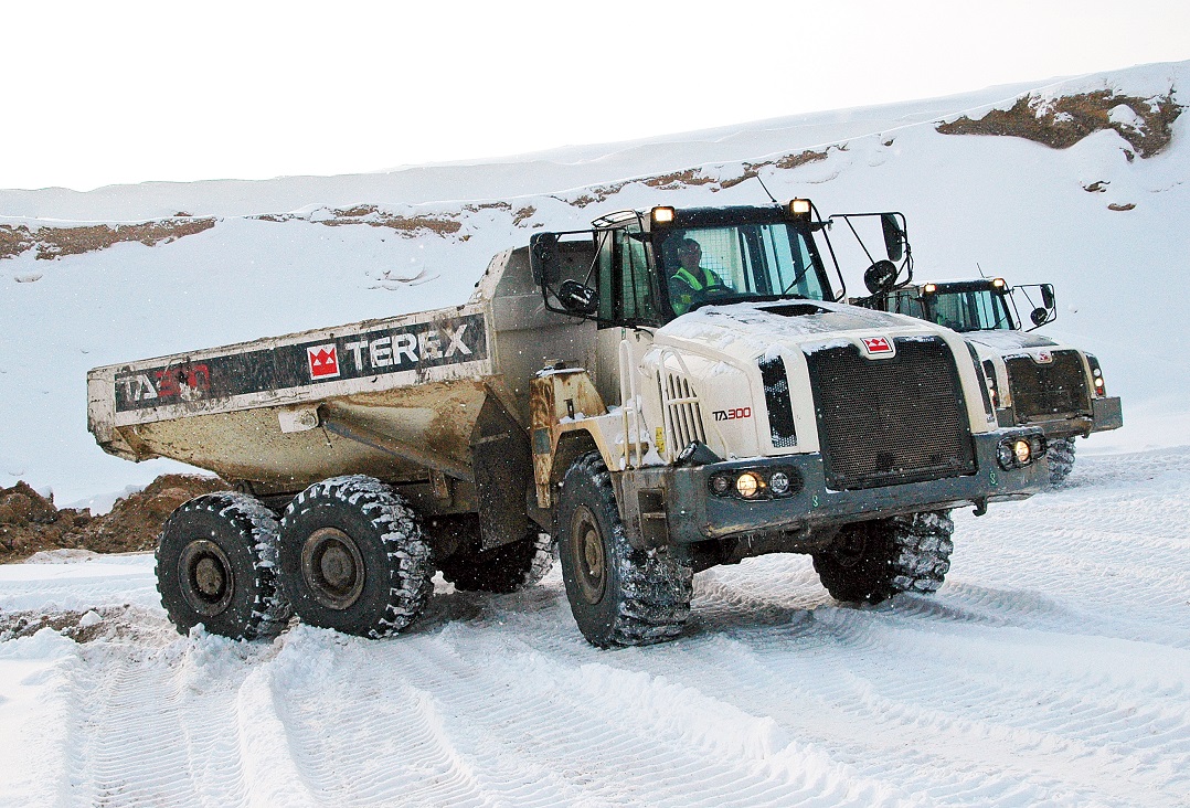 Five ways to maintain a Terex dump truck during winter