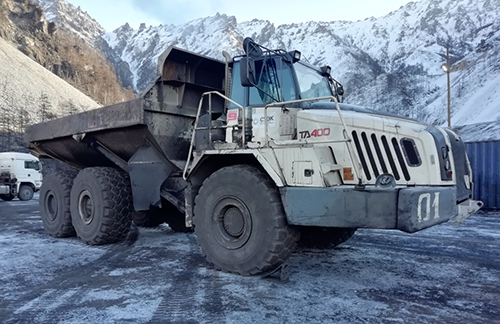 Terex Trucks’ TA400s brave -45˚C in Russian mine