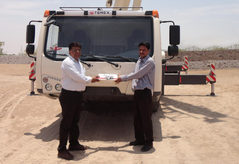 Terex delivers first crane to Chaudhary Transport