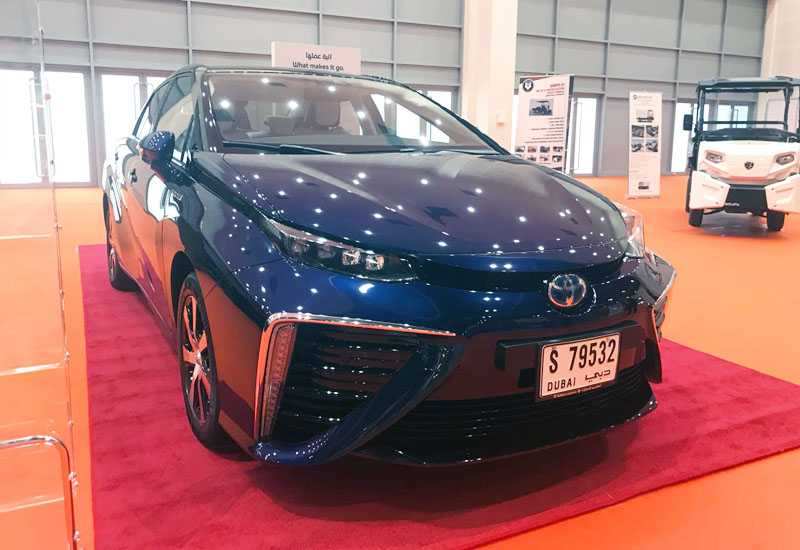 Al-Futtaim Motors displays zero-emission Toyota Mirai at WETEX