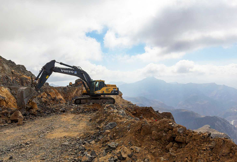 Vertical limit: Volvo machines hike the UAE