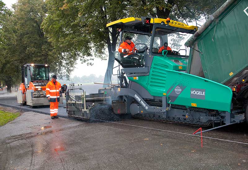 Vogele launching new pavers at Bauma