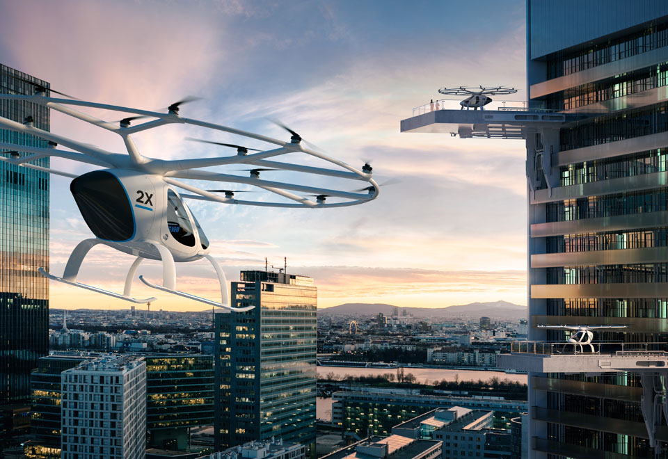 Daimler helps fund startup bringing self-flying taxis to Dubai