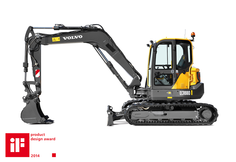 Volvo CE excavator wins iF product design award