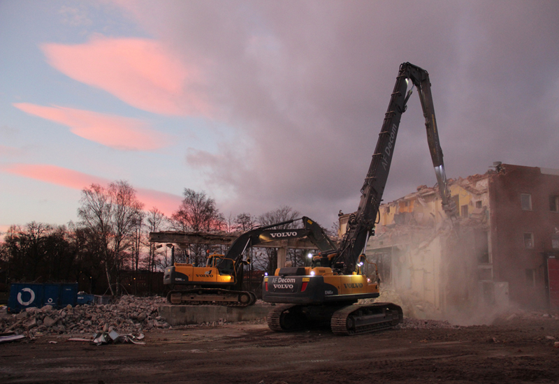 Volvo plant demolished by the machines it created